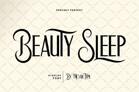 Beauty Sleep Demo font