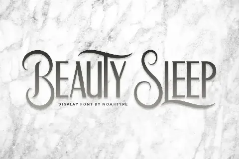 Beauty Sleep Demo font