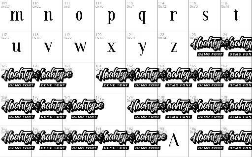 Sword Demo font