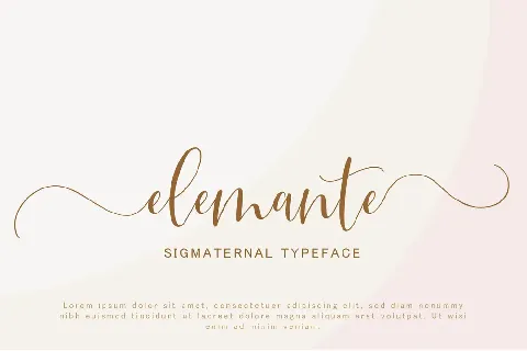 Sigmaternal font
