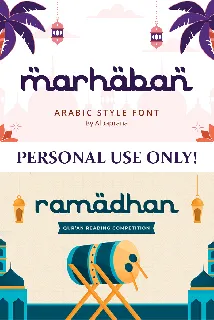 Marhaban font