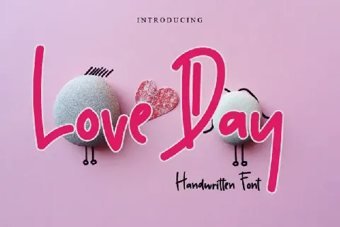 Love Day Handwritten font