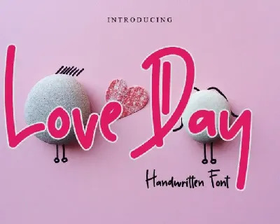 Love Day Handwritten font