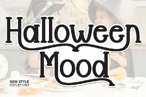 Halloween Mood Display font