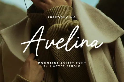 Avelina Script Font - DEMO