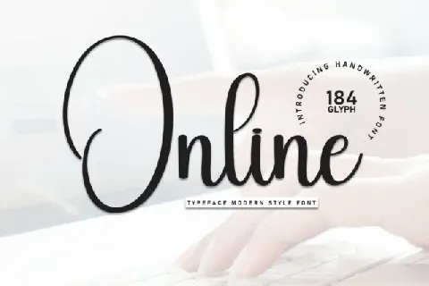 Online Script font