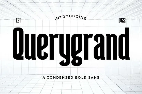 Querygrand font