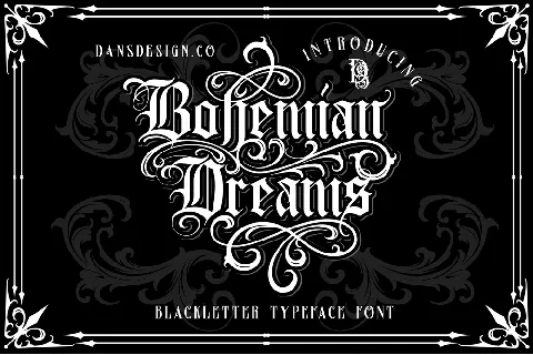 Bohemian Dreams font