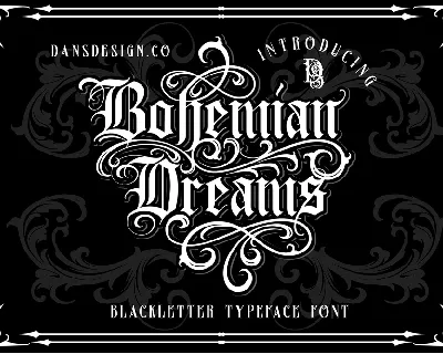 Bohemian Dreams font