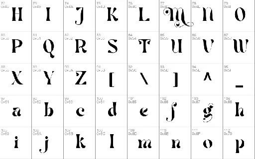 Mistic font