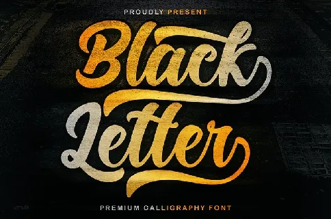 Black Letter font