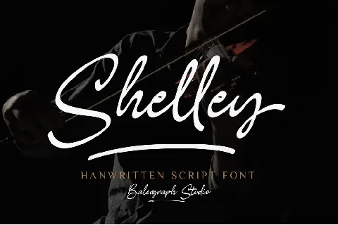 Shelley font
