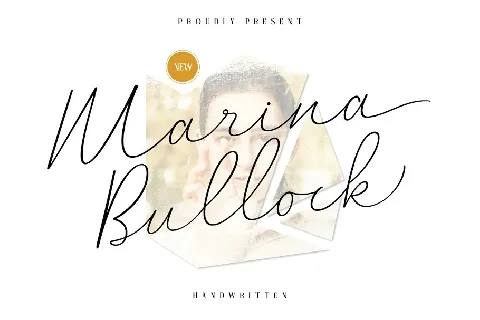 Marina Bullock font