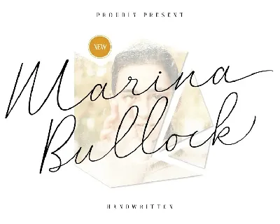 Marina Bullock font