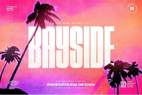 Bayside font