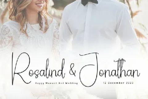 Special Valentine Script font