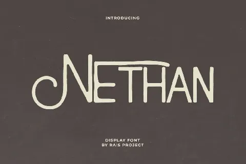 Nethan Demo font