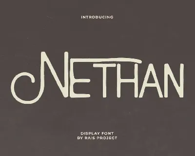 Nethan Demo font