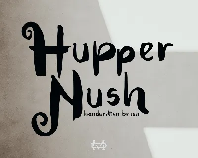 Hupper Nush Demo font
