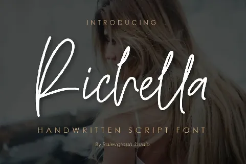Richella Script font
