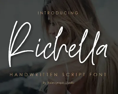 Richella Script font