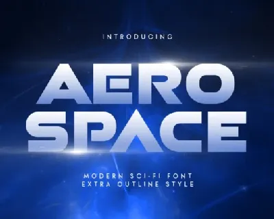 Aerospace font