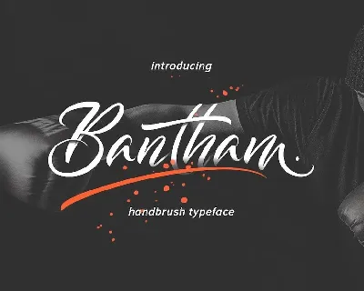 Bantham Handbrush Free Download font