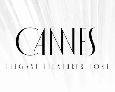 MADE Cannes font