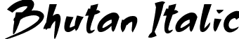 Bhutan Italic font - Bhutan Italic TTF.ttf