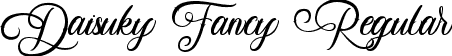 Daisuky Fancy Regular font - Daisuky Fancy.ttf