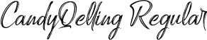 CandyQelling Regular font - CandyQelling.otf