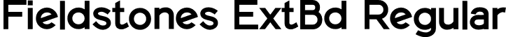 Fieldstones ExtBd Regular font - Fieldstones-ExtraBold.otf