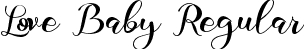 Love Baby Regular font - LoveBaby.ttf