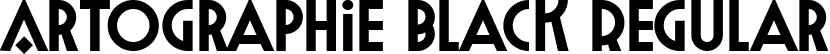 Artographie Black Regular font - ArtographieBlack-PERSONAL_USE.ttf