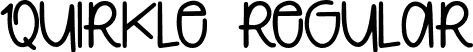 Quirkle Regular font - Quirkle-Regular.otf