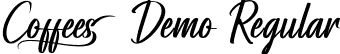 Coffees Demo Regular font - CoffeesDemoRegular.ttf