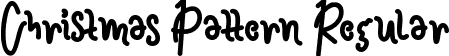 Christmas Pattern Regular font - Christmas Pattern.otf