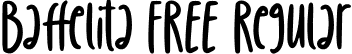 Baffelita FREE Regular font - Baffelita FREE.ttf