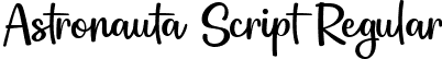 Astronauta Script Regular font - Astronauta Script.ttf