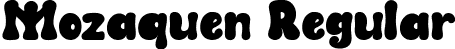 Mozaquen Regular font - Mozaquen.ttf