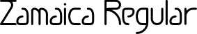 Zamaica Regular font - Zamaica.otf