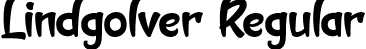 Lindgolver Regular font - Lindgolver.ttf