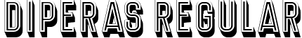 Diperas Regular font - Diperas.ttf