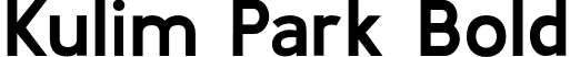 Kulim Park Bold font - KulimPark-Bold.otf