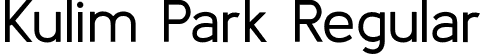 Kulim Park Regular font - KulimPark-Regular.otf