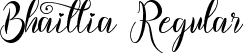 Bhaillia Regular font - Bhaillia TTF.ttf