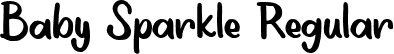 Baby Sparkle Regular font - Baby Sparkle.ttf