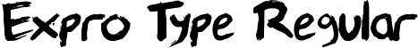 Expro Type Regular font - Expro Type.ttf