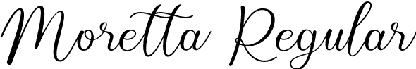 Moretta Regular font - Moretta.otf
