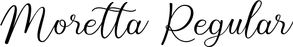 Moretta Regular font - Moretta.ttf
